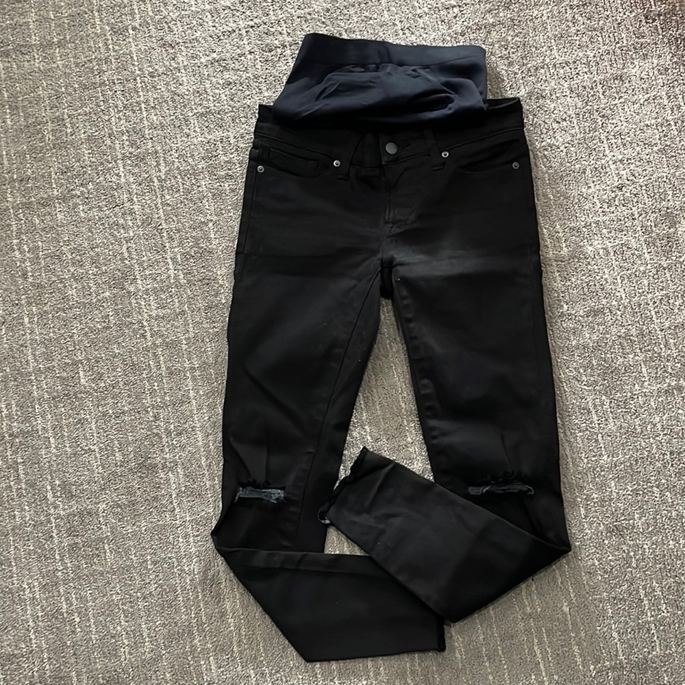 Blanqi denim maternity jeans